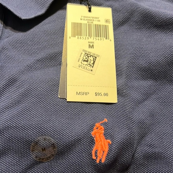 Classic Fit Mesh Polo Shirt - Picture 1 of 4